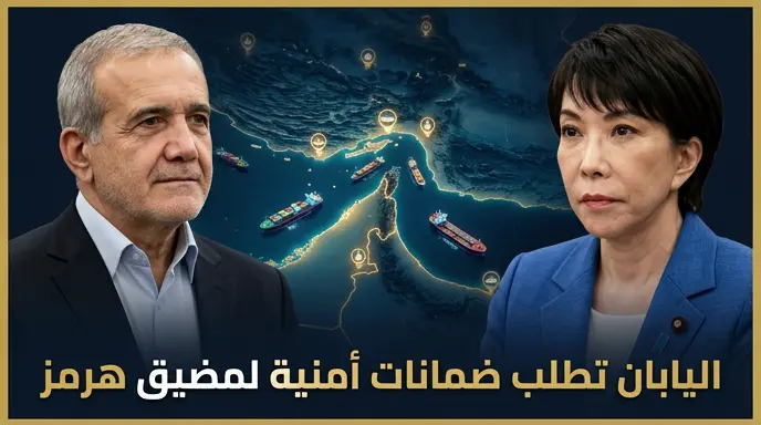 طوكيو تتحرك دبلوماسياً لتأمين مضيق هرمز وحماية إمدادات الطاقة العالمية عبر الضغط على طهران