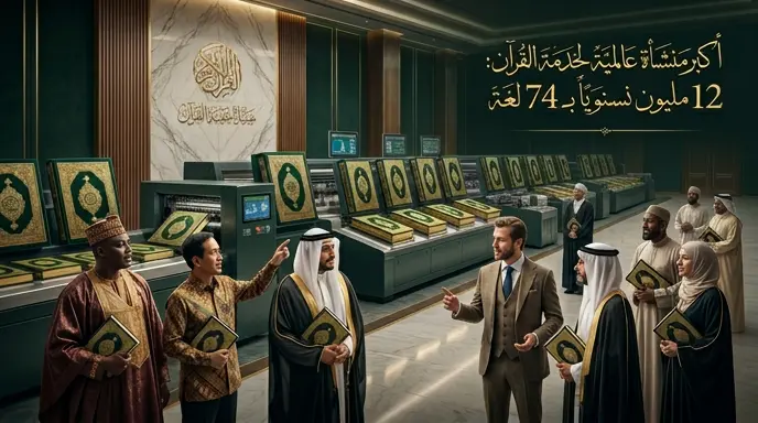 مجمع الملك فهد لطباعة المصحف الشريف يستقبل 420 ألف زائر في الربع الأول من 2026 ويستعرض قدراته التقنية العالمية