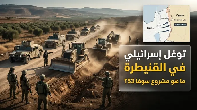 مشروع سوفا 53 العسكري الإسرائيلي يفرض واقعا أمنيا جديدا في ريف القنيطرة السوري
