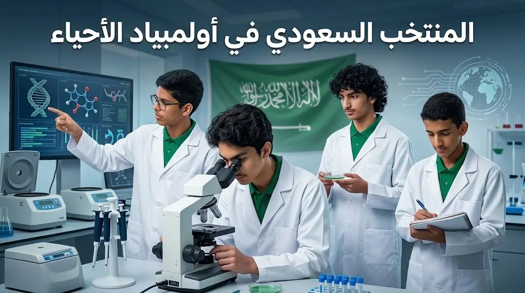 4 طلاب يمثلون المملكة في أولمبياد الأحياء الدولي 2026 في ليتوانيا وسط منافسة 78 دولة | موقع كبسولة