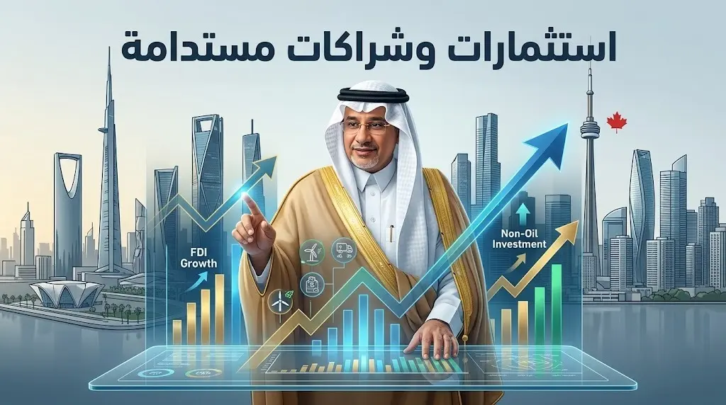 625 شركة كندية بالسوق السعودية.. ملتقى الاستثمار بجدة يمهد لمرحلة جديدة من التعاون الاقتصادي