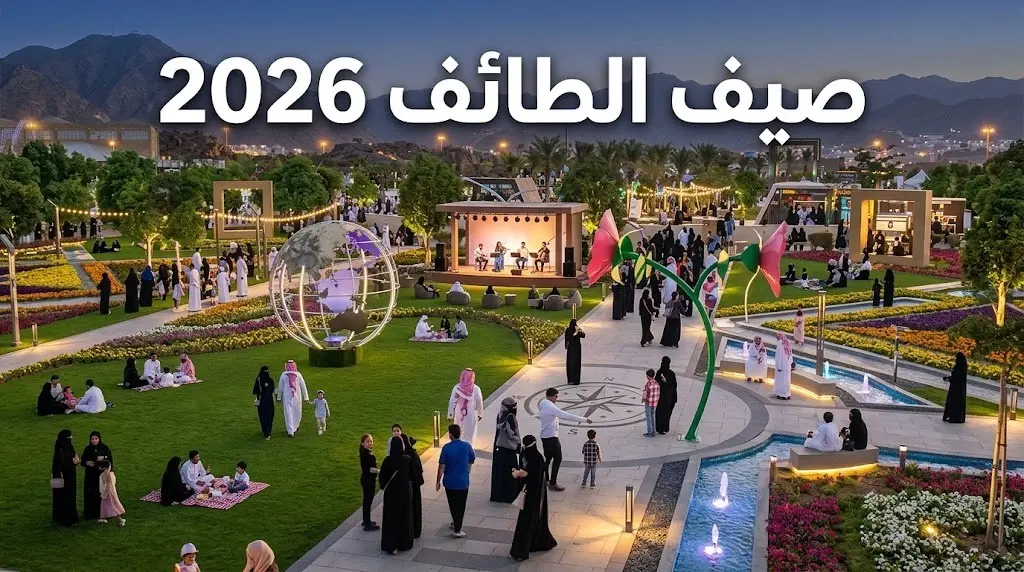 "سيتي ووك" والفعاليات الترفيهية بالطائف تتصدر خيارات المصطافين في صيف السعودية 2026