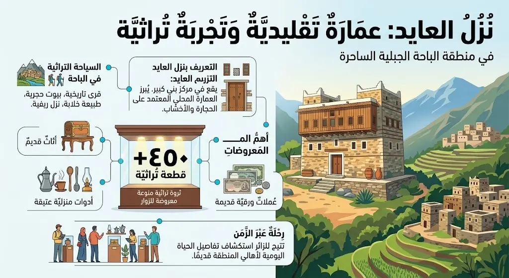 "نزل العايد" وتفاصيل العمارة التقليدية