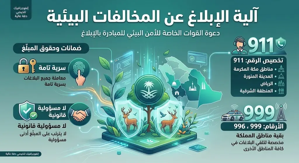 آلية الإبلاغ عن المخالفات البيئية