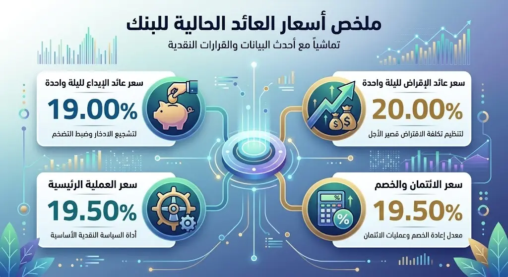 أسعار العائد الحالية
