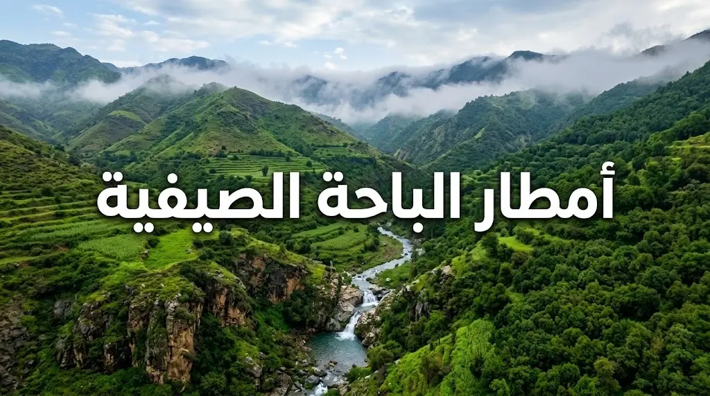 أمطار الباحة الصيفية تنعش السياحة وتجهيز 142 متنزها لاستقبال زوار موسم صيف الباحة 2026