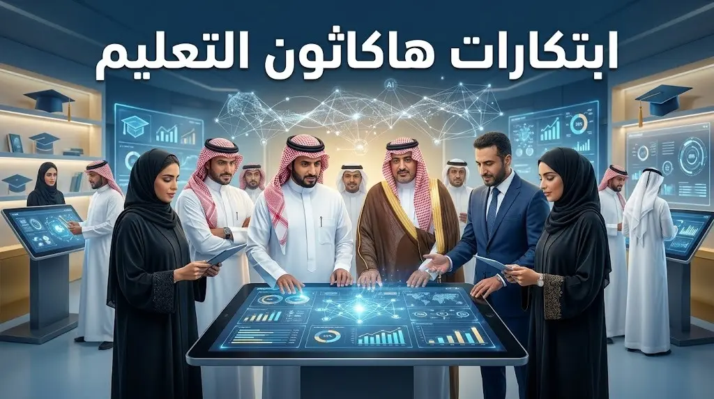 أنظمة للمكفوفين ومنصات للذكاء الاصطناعي تتصدر المشاريع الفائزة في هاكاثون تقنيات التعليم