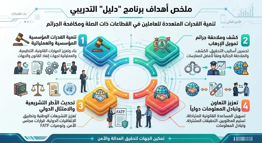 أهداف برنامج "دليل" والمحاور التدريبية