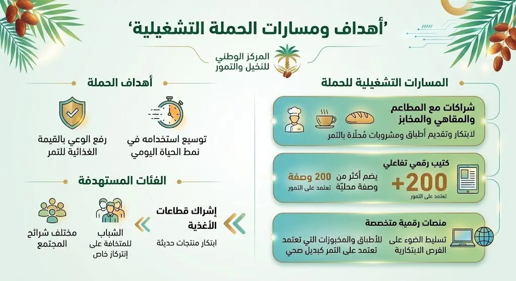 أهداف ومسارات الحملة التشغيلية