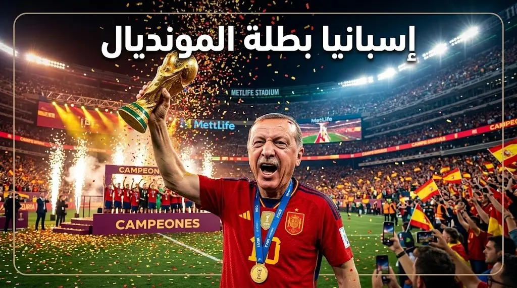 إسبانيا تحسم نهائي كأس العالم 2026 بهدف توريس القاتل وسط طرد أرجنتيني وتهنئة تركية