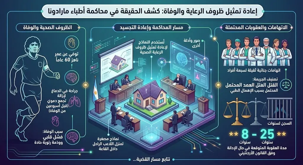 إعادة تمثيل ظروف الرعاية والوفاة