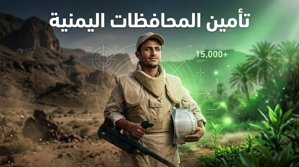 إنجاز ميداني جديد لمشروع مسام بنزع 1293 لغما وذخيرة لتأمين 9 محافظات يمنية
