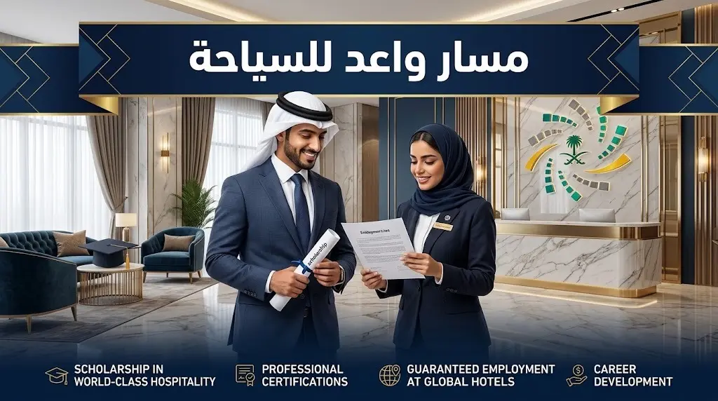 ابتعاث ينتهي بالتوظيف الفوري: خطوات وشروط التقديم في مسار "واعد" السياحي