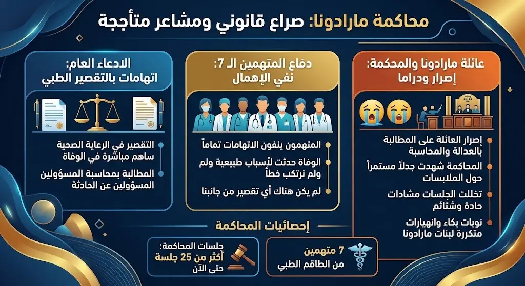 اتهامات متبادلة داخل قاعة المحكمة