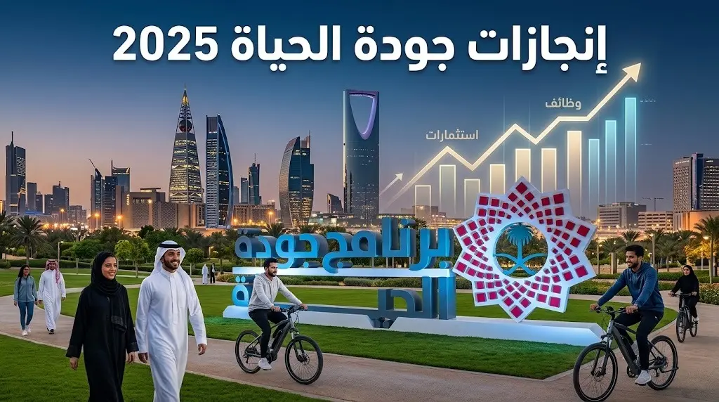 استثمارات بـ 21.8 مليار ريال واستحداث 387 ألف وظيفة ضمن منجزات برنامج جودة الحياة 2025