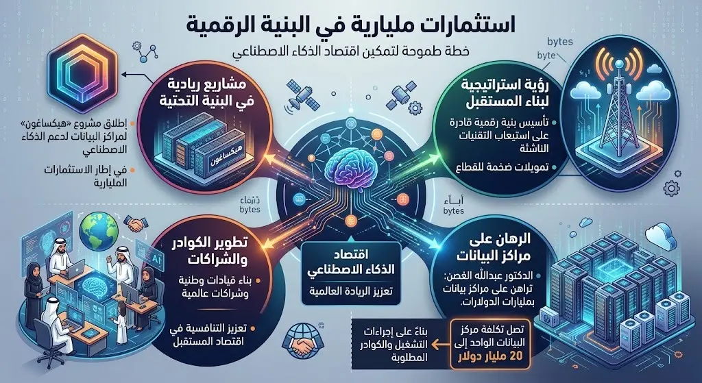 استثمارات مليارية في البنية الرقمية