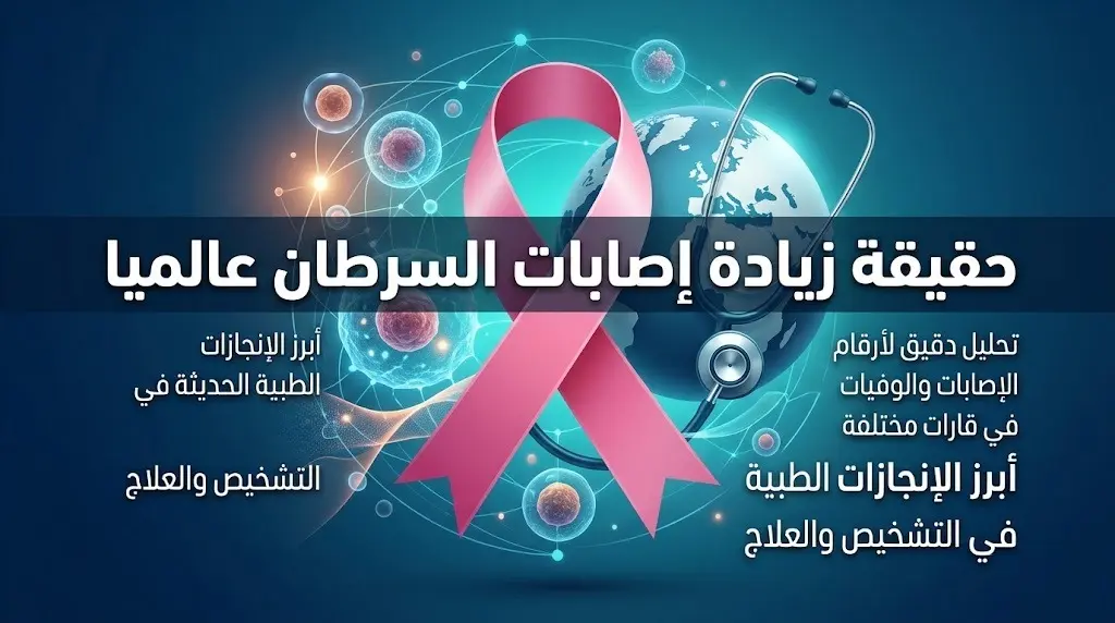 استشاري أورام يوضح الأسباب الحقيقية لارتفاع إصابات السرطان عالمياً وينفي زيادة شراسة المرض