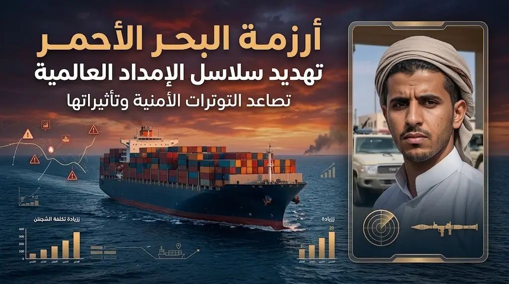 استهداف سفينة تجارية سعودية في البحر الأحمر يرفع تكاليف الشحن والتأمين بنسبة مئتين وخمسين بالمائة ويهدد سلاسل الإمداد العالمية
