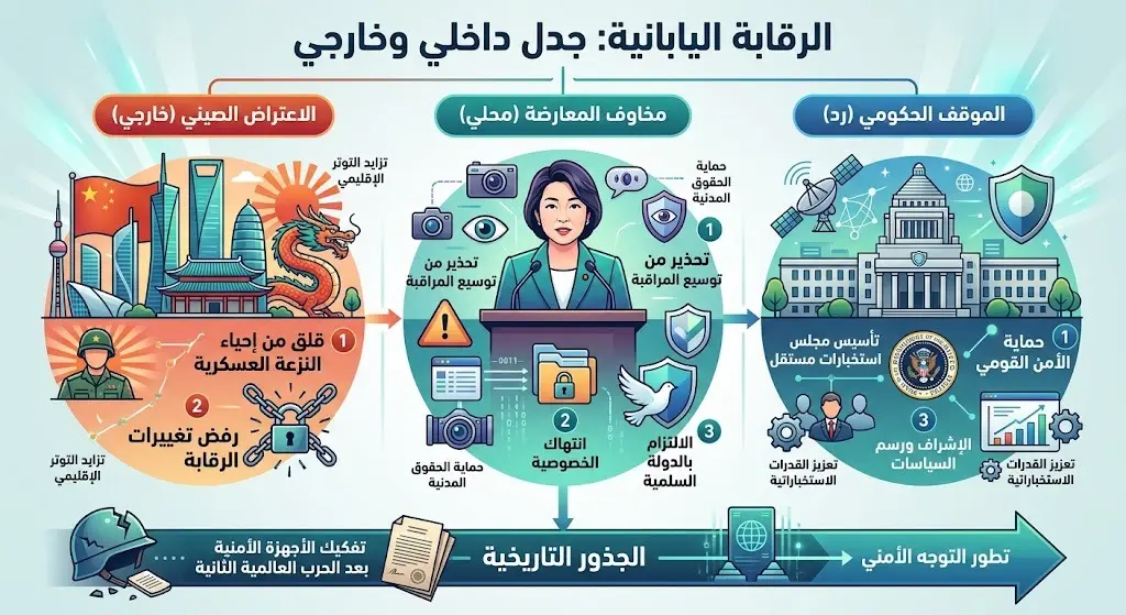اعتراضات خارجية ومخاوف محلية من الرقابة