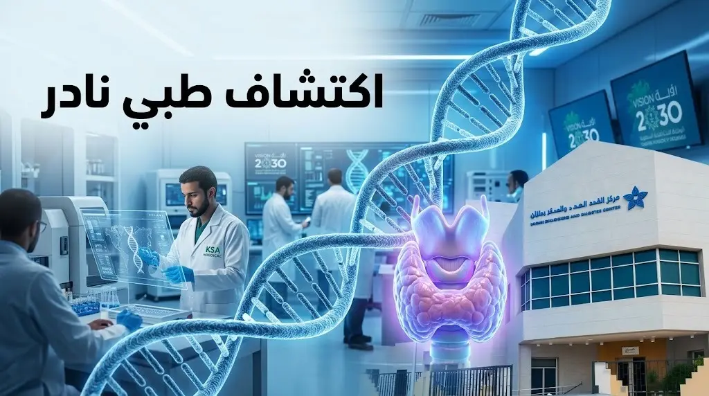 اكتشاف طبي نادر في جازان ينهي معاناة مريض مع طفرة جينية معقدة وداء هاشيموتو