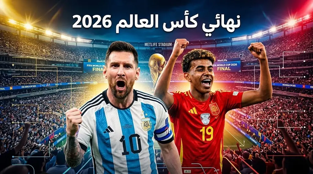 الأرجنتين وإسبانيا في نهائي كأس العالم 2026: التشكيل المتوقع وظهور ميسي المونديالي الأخير