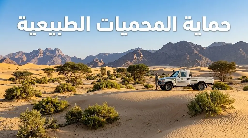 الأمن البيئي يضبط خليجيا ومقيما في محميتي الإمام تركي وشرعان ويحذر من غرامات الإضرار بالتربة