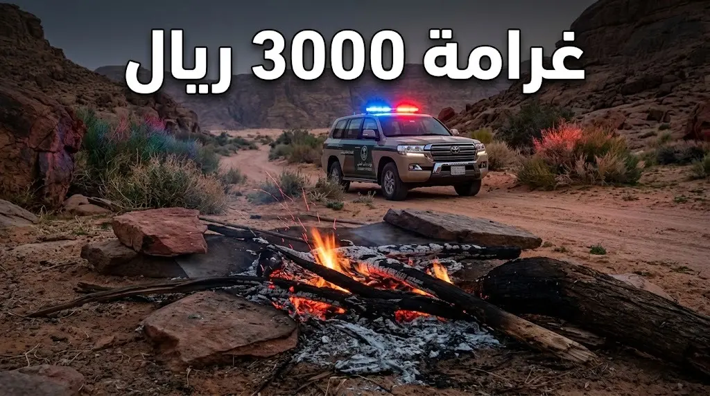 الأمن البيئي يضبط مواطنا أشعل النار بمحمية الإمام فيصل بن تركي ويحذر من غرامة تصل إلى 3000 ريال