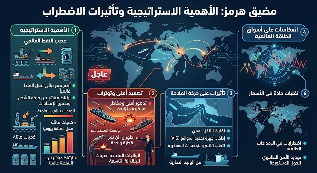 الأهمية الاستراتيجية وتأثيرات اضطراب المرور
