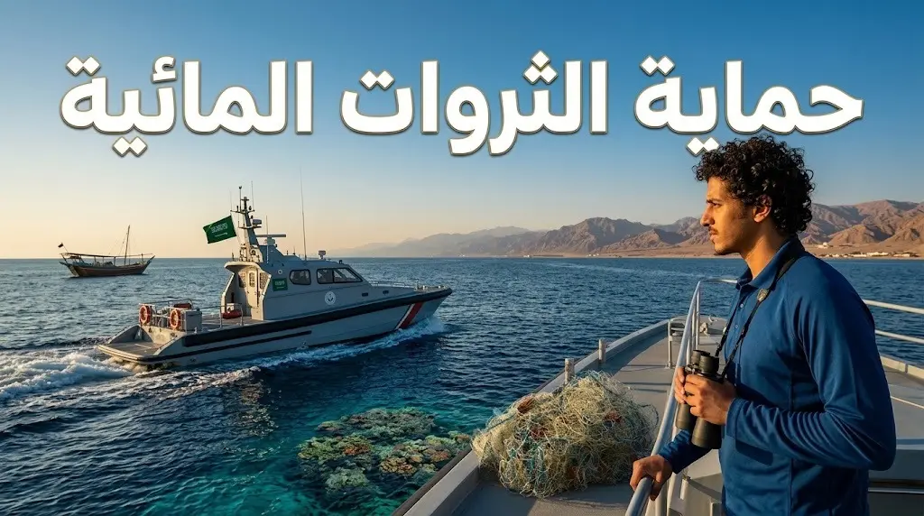 الإطاحة بمخالف للائحة الأنشطة البحرية في جدة استخدم المسدسات البحرية للصيد