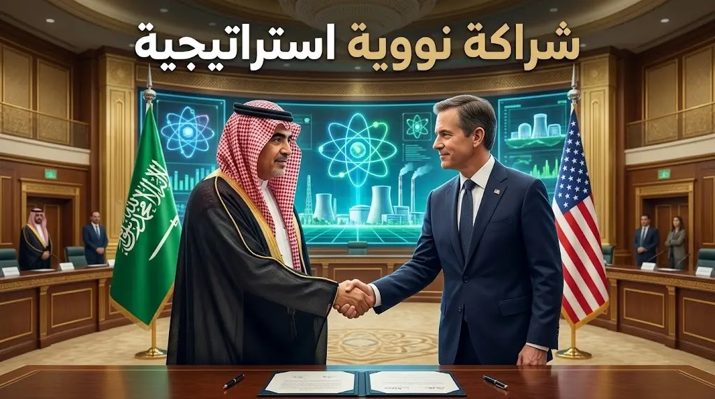 الاتفاقية النووية السعودية الأمريكية تمهد لضخ 100 مليار ريال وتوفير 40 ألف وظيفة لدعم الاقتصاد المحلي