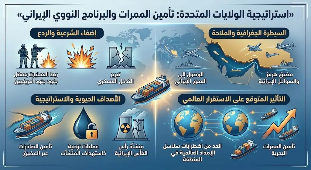 الاستراتيجية الأمريكية: تأمين الصادرات والبرنامج النووي