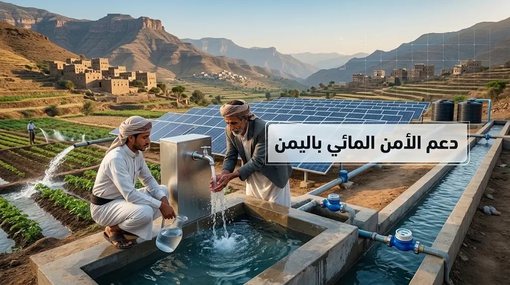 البرنامج السعودي لإعمار اليمن ينفذ 61 مشروعا لتعزيز الأمن المائي في 14 محافظة