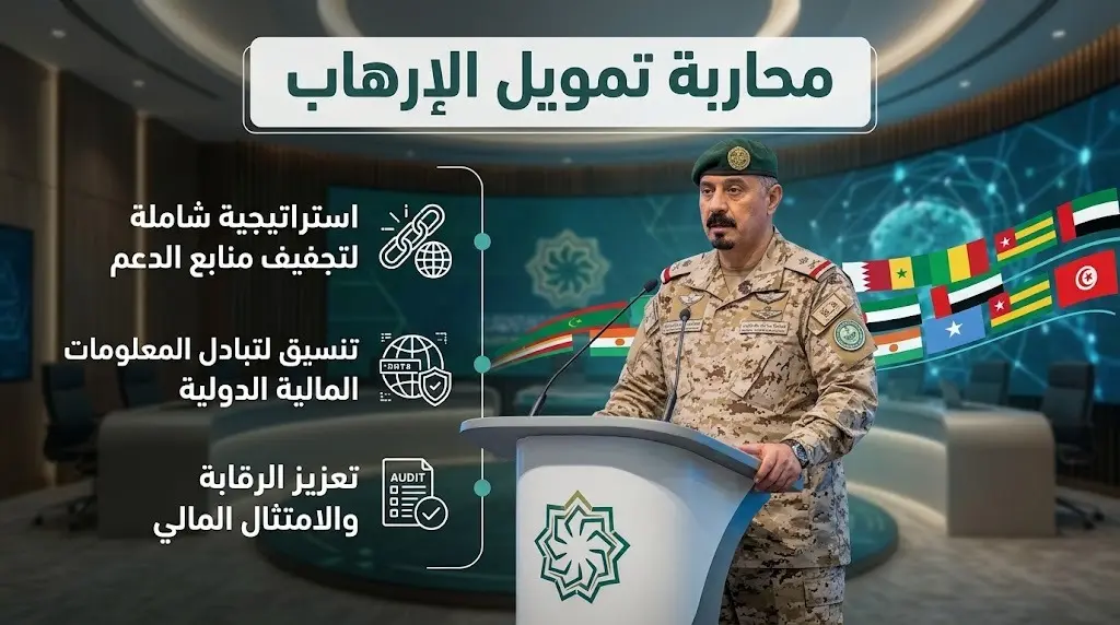 التحالف الإسلامي العسكري والأمم المتحدة يدشنان في الرياض برنامج دليل لمحاربة تمويل الإرهاب