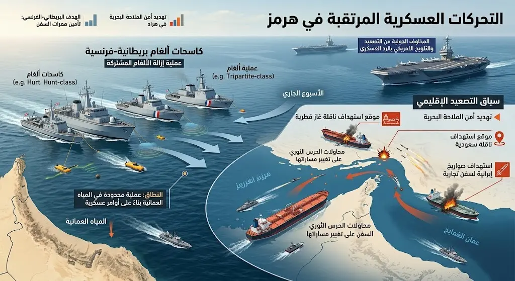 التحركات العسكرية المرتقبة في هرمز