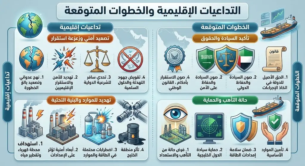 التداعيات الإقليمية والخطوات المتوقعة