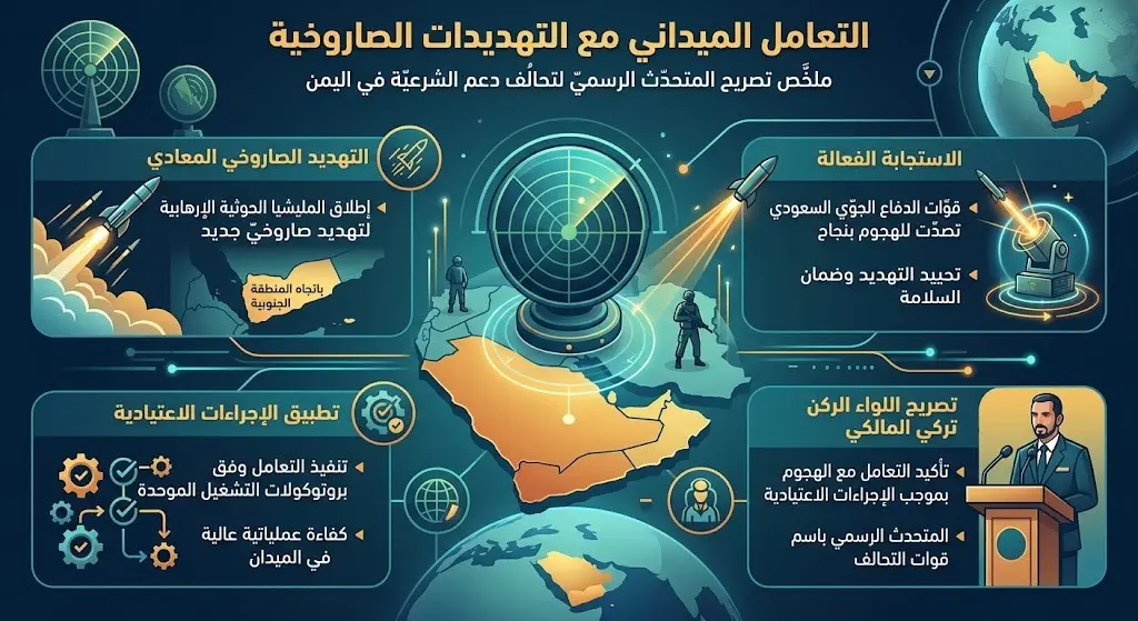 التعامل الميداني مع التهديدات الصاروخية