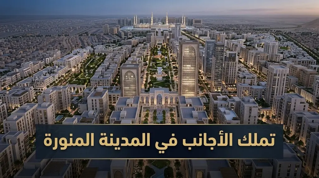 التنظيمات العقارية الجديدة تفتح باب التملك للمستثمرين الأجانب داخل حدود الحرم بالمدينة المنورة
