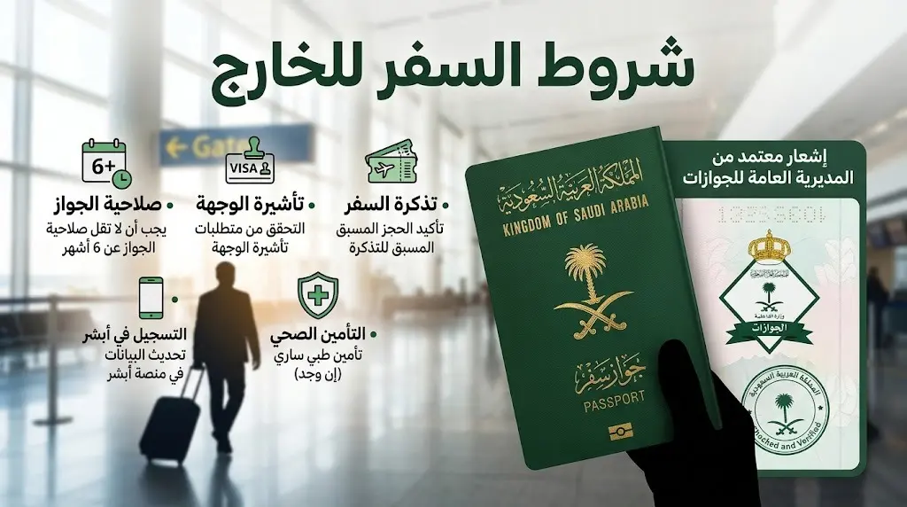 الجوازات السعودية تمنع السفر بسجل الأسرة وتلزم بإصدار جواز مستقل لكل فرد