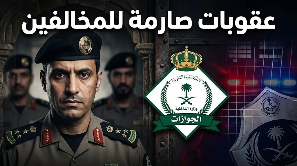 الجوازات تحذر من عقوبة السجن 15 عاما وغرامة المليون ريال لمقدمي التسهيلات لمخالفي أمن الحدود