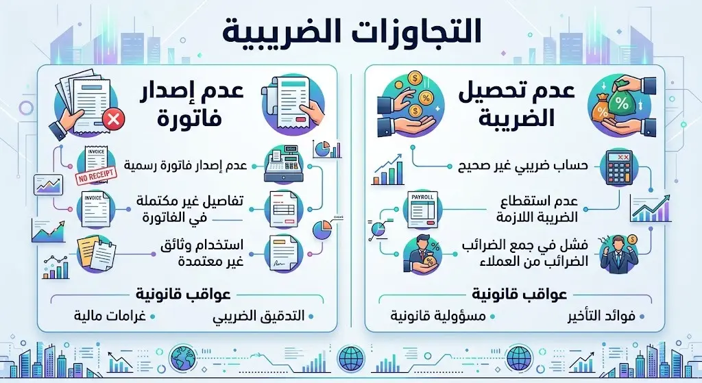 الحربي: تفاصيل التجاوزات الضريبية