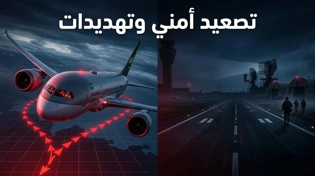 الحوثيون يهددون باستهداف المطارات السعودية ردا على قصف مدرج مطار صنعاء لمنع هبوط طائرة إيرانية