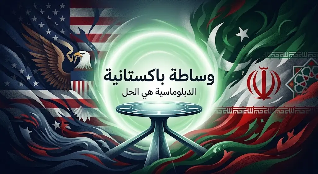 صورة تعبيرية تظهر مساعي الوساطة الدبلوماسية الباكستانية بين الولايات المتحدة وإيران وسط التوترات الإقليمية.