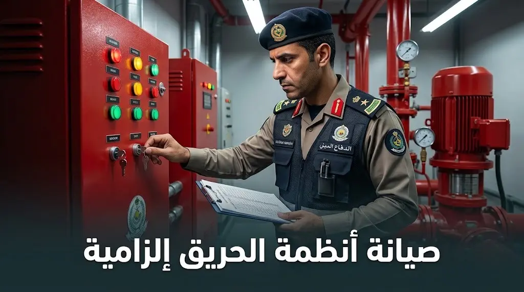 الدفاع المدني يضبط منشأة مخالفة ويحذر من عقوبات إهمال الفحص الدوري لأنظمة الوقاية من الحريق