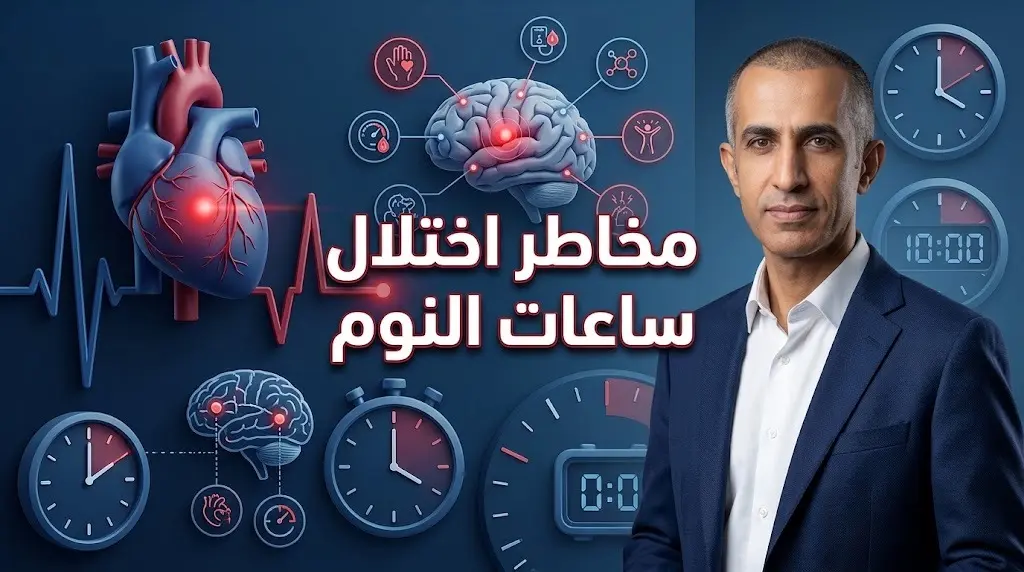 الدكتور خالد النمر يحذر من النوم أكثر من 9 ساعات لرفعه خطر جلطات الدماغ بنسبة 65%
