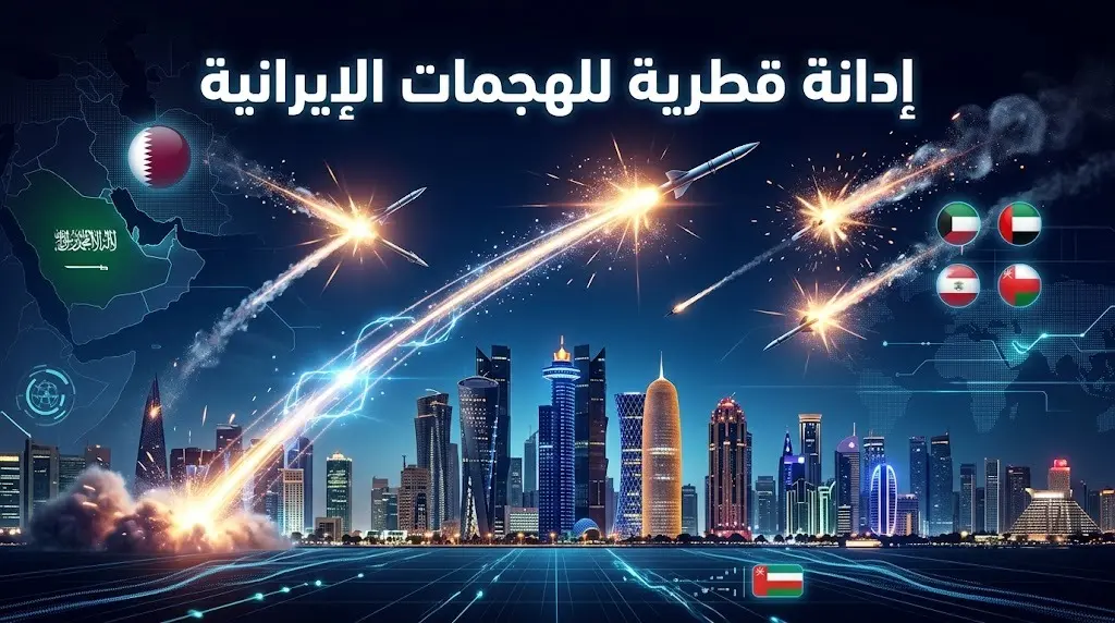 الدوحة تعلن إصابة ثلاثة أشخاص إثر اعتراض صواريخ إيرانية وتؤكد احتفاظها بحق الرد المشروع