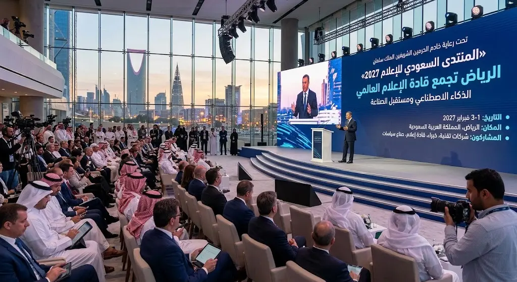الرياض تجمع قادة الإعلام حول العالم في المنتدى السعودي 2027 لمواكبة تطورات الذكاء الاصطناعي