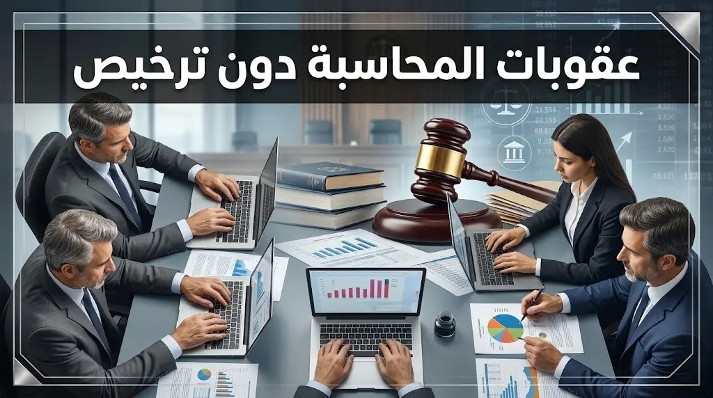 السجن 5 سنوات وغرامة مليوني ريال عقوبة مزاولة مهنة المحاسبة دون ترخيص في السعودية
