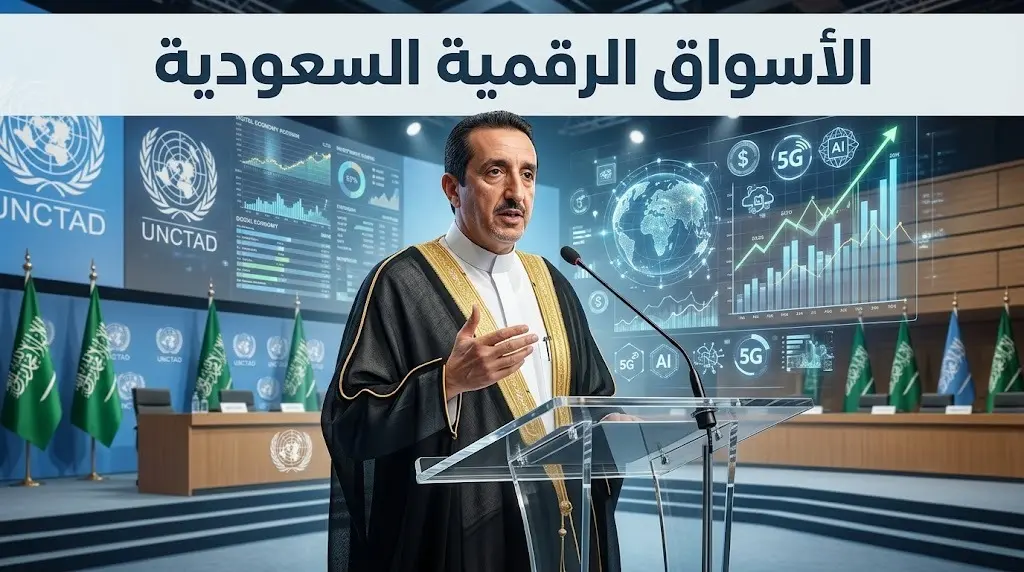 السعودية تجذب استثمارات أجنبية بـ 33 مليار دولار وتستعرض تجربتها في تنظيم الأسواق الرقمية بجنيف