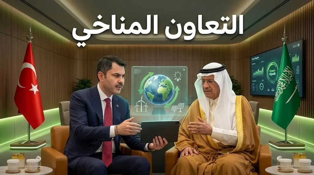 السعودية وتركيا تبحثان في الرياض تعزيز التعاون المناخي وتسريع الانتقال للطاقة النظيفة