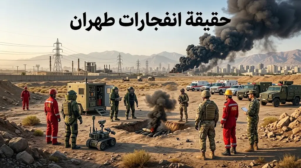 السلطات الإيرانية تكشف حقيقة الانفجارات شرق طهران وتؤكد أنها لتدمير ذخائر حربية